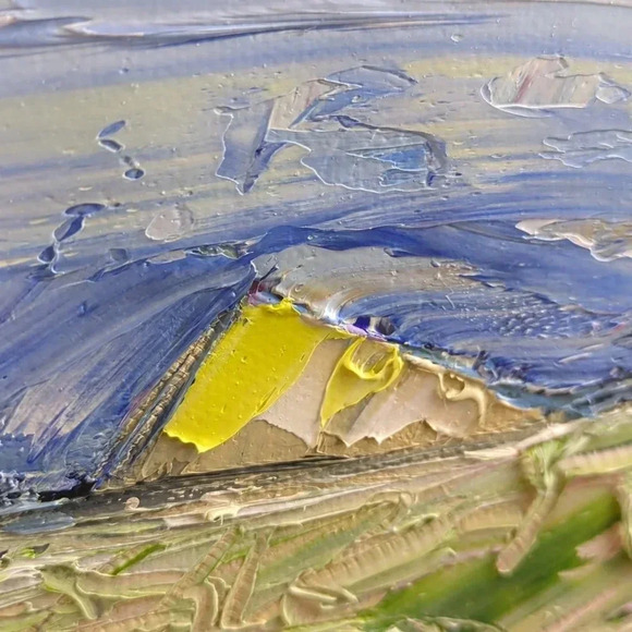 Original Artwork  12" x 12"  "The Rain's Perspective" - Picture 4 of 6